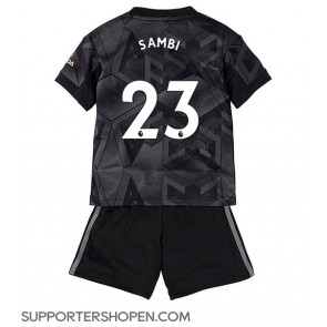 Arsenal Albert Sambi Lokonga #23 Bortatröja Barn 2022-23 Kortärmad (+ korta byxor)